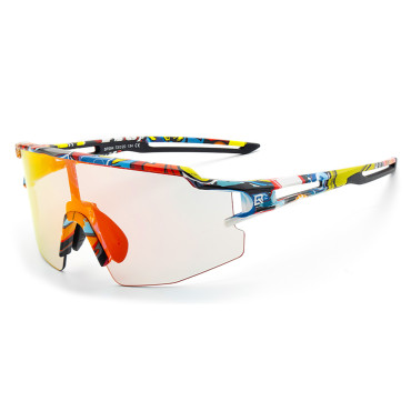 Photochromic kolesarska očala z UV filter in korektivni vložek - Multicolor