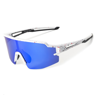 Polarized glasses with UV filter and corrective coating - blue white
