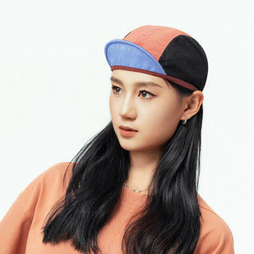 Cappellino per bicicletta in bicicletta con ponte Pod Kask - rosso