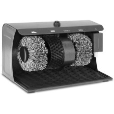 Persona de dispositivo de máquina para limpieza de zapatos Bredeco