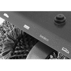 Persona de dispositivo de máquina para limpieza de zapatos Bredeco