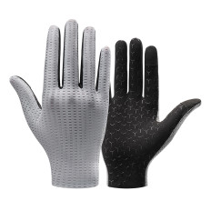 Gants de vélo respirants taille réelle XL - gris