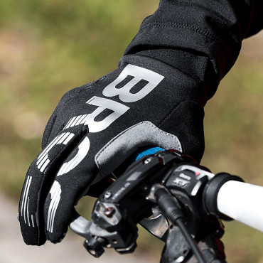 Gloves of the XL size - black and grey