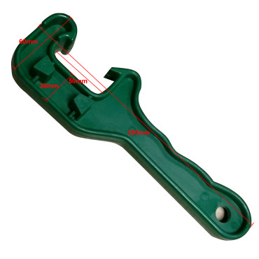 Chave para Caps de barris 60L 200l 2 "e 3/4" de plástico