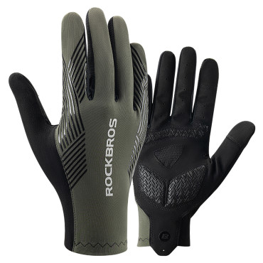 Gants de vélo Coussin de taille XXL - Vert