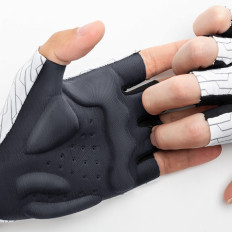 Gants de cyclisme VTT Taille L - Blanc et Noir