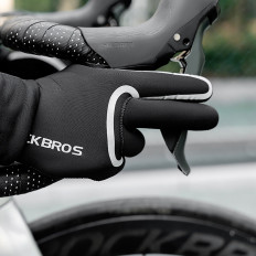 Gants de vélo Taille étanche à l'eau complète L / XL - Noir