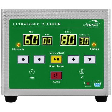 Vannas mazgājamā mašīna 2L ultraskaņas attīrītājs Ulsonix Proclean 2.0 Eco