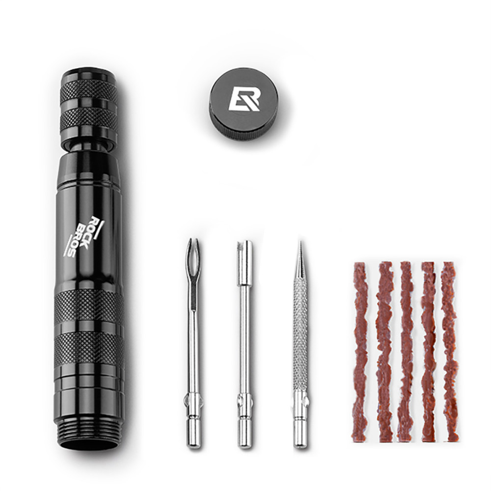 Reparasjonssett for tubeless utrettelige dekk