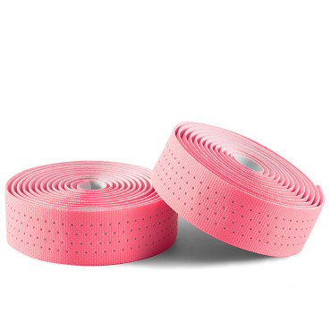 Innpakning for en silikon sykkelstyring - rosa