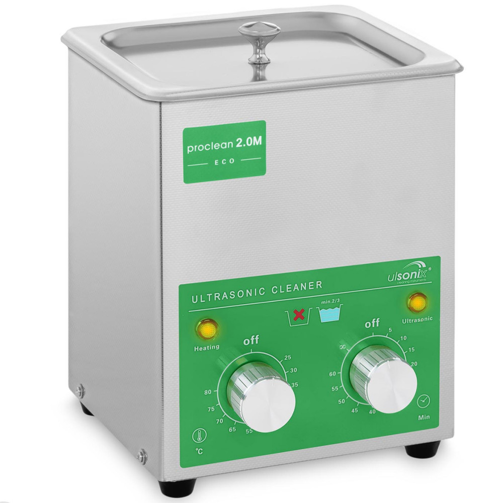 Lavadora de banheira 2L ultra-sônico purificador Ulsonix Proclean 2.0m Eco