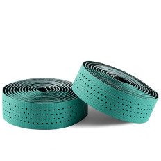 Envolvimento para bicicleta de silicone perfurada - verde