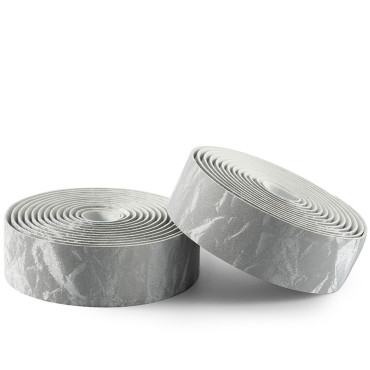 Τιμόνι ποδηλάτου με PU Pattern Velor - Γκρι