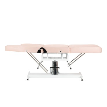 Fauteuil cosmétique hydraulique Basic 210 rose — vue latérale