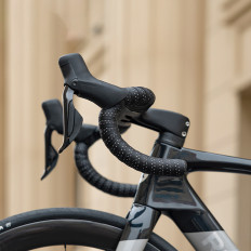 Volant de vélo avec mousse Eva extrudé - jaune