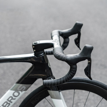 Wrapper für ein Silikon-Fahrrad perforiert - schwarz