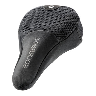 S-shaped seat cover - black