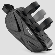 Ot Stiffeded Bicycle Bag vodoodporna na okvir 1.4l - črna