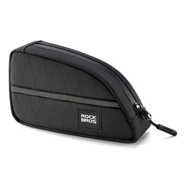Bolsa de bicicleta triangular no quadro 0.8L - preto