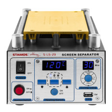 Heater Service Separator voor het repareren van LCD-schermen tot 8 inches Stamos Soldering SEC-ĺş-23