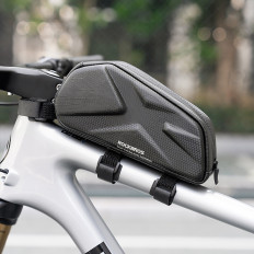 Borsa per bicicletta irrigidita Impermeabile sul telaio 1.4L - Nero
