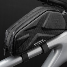 Bolsa de bicicleta rígida impermeable en el marco 1.4L - Negro