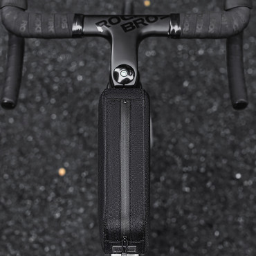 Bolsa de bicicleta fixada no quadro 0.9L - preto