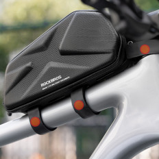 Verstijfde fietstas waterdicht op frame 1.4L - zwart