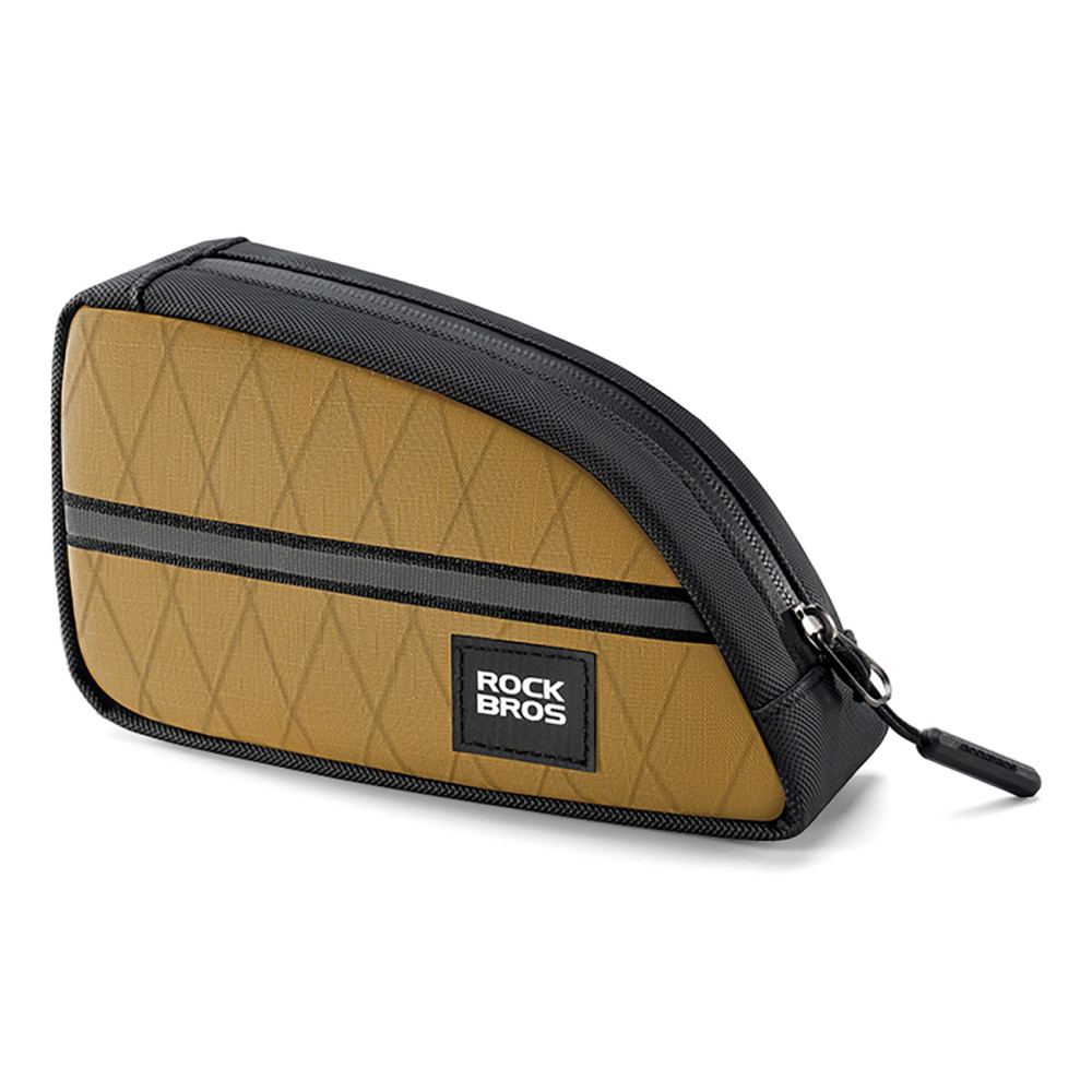 Bolsa de bicicleta triangular no quadro 0.8L - Brown