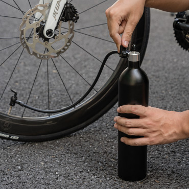 Tanque de pressão para pneus incansáveis de telha de bombeamento. Tubeless 200 psi 1.2L