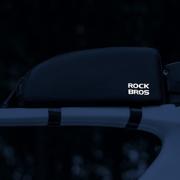Bolsa de bicicleta fixada no quadro 0.9L - preto
