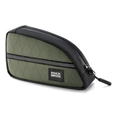 Triangularna kolesarska torba na okvirju 0,8l - zelena