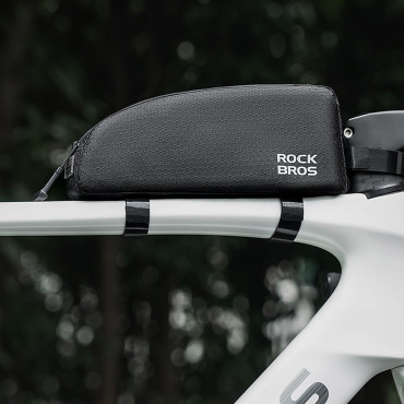 Bolsa de bicicleta fixada no quadro 0.9L - preto