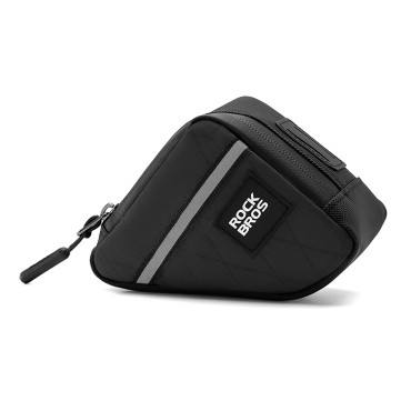 Saco triangular em um quadro de bicicleta 0,25 l - preto
