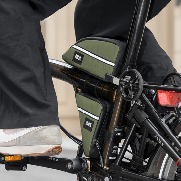 Trojuholníkový Sakwyna taška na bicykli Rám 0.3L - čierny
