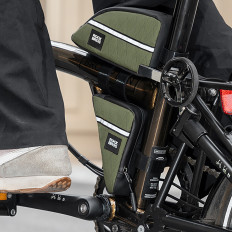 Trojuholníkový Sakwyna taška na bicykli Rám 0.3L - čierny