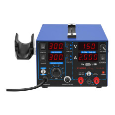 Profesionální pájecí stanice s 3In1 USB Zvětšovací lampa Stamos Soldering Sec-ĺş-22