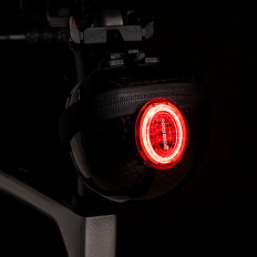 Fahrradtasche starrer sower spur harte shell 0.4l - schwarz