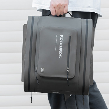 Dviračių sakwa waterproof kamieno ant kamieno 14l - pilka