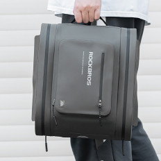 Tronc étanche à la bicyclette Sakwa sur le tronc 14L - gris