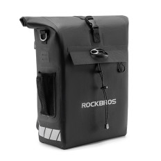 Painel de bicicleta com função de mochila impermeável com gancho de capacete 18L - preto
