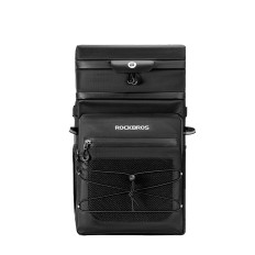 Mochila de bicicleta impermeável com câmara de refrigeração 14L - preto