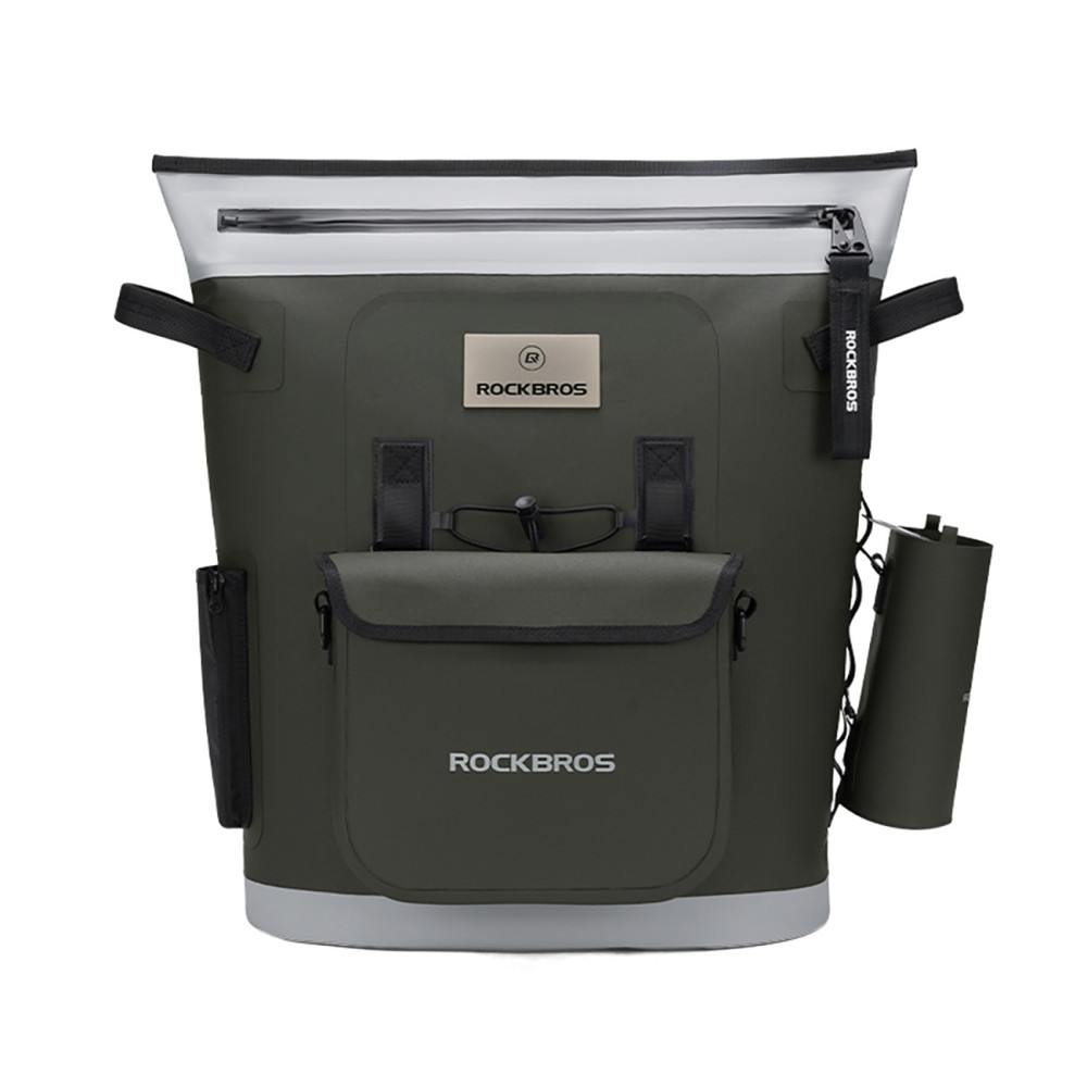 Termisk turist ryggsäck med ergonomisk isolering 18L - grön
