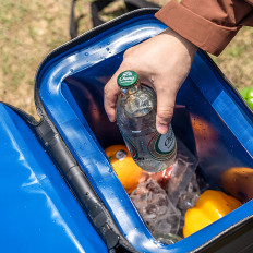 Termál turista hátizsák elszigetelt 20l Sachet - zöld