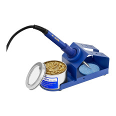 Professional solder station with 3in1 USB magnifying lamp Stamos Soldering SEC-ĺş-22