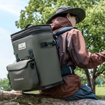 Zaino Turistico termico isolato con bustina 20L - verde