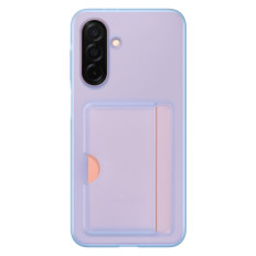 Etui Samsung Card Slot Case z kieszenią na karty na Samsung Galaxy A26 5G - niebieskie