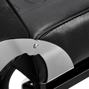 Fauteuil cosmétique hydraulique Basic 210 noir — gros plan base