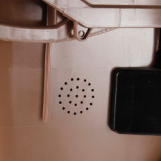 Bio-Container für Abfallbio-Müll- und Lebensmittelabfälle-Zertifikat - Braun 1100L