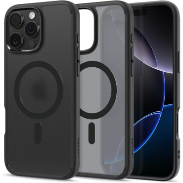 Case Cover på iPhone 16 Pro Max Ultra Hybrid Mag från Magsafe - Svart